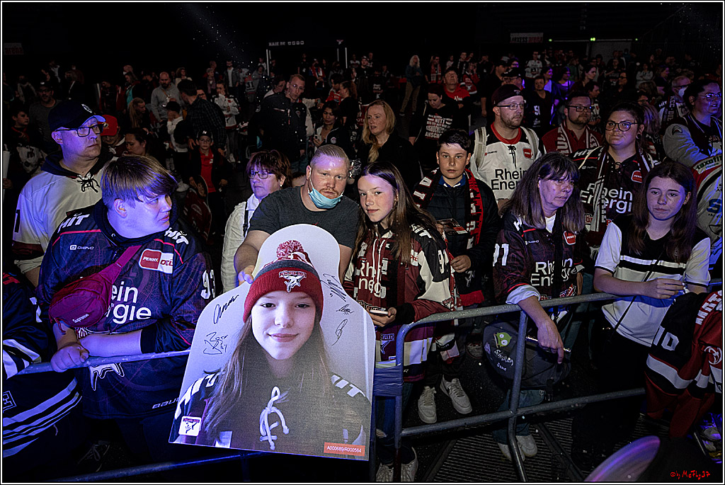 Koelner Haie Abschiedsfeier; Koeln, 22.04.2022